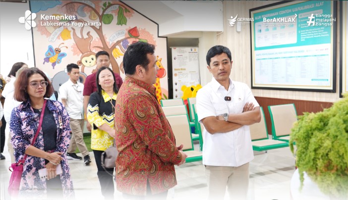 Kunjungan Kerja dan Wisata Laboratorium Wakil Menteri Kesehatan Republik Indonesia di BB Labkesmas Yogyakarta